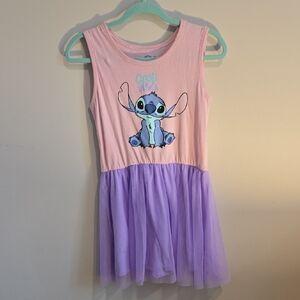 Disney Pink and Purple Stitch Tee